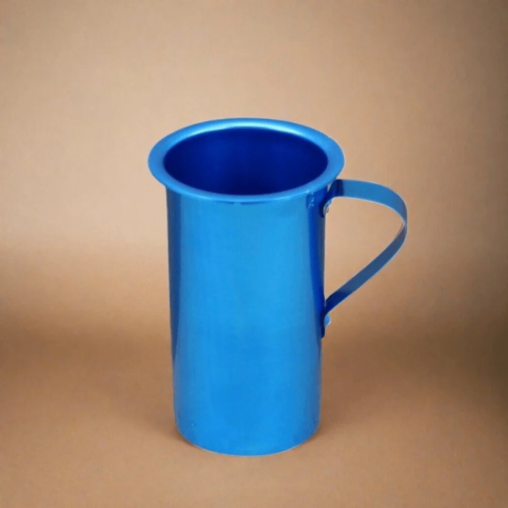 Blue Aluminum Wine Jug - 500ml