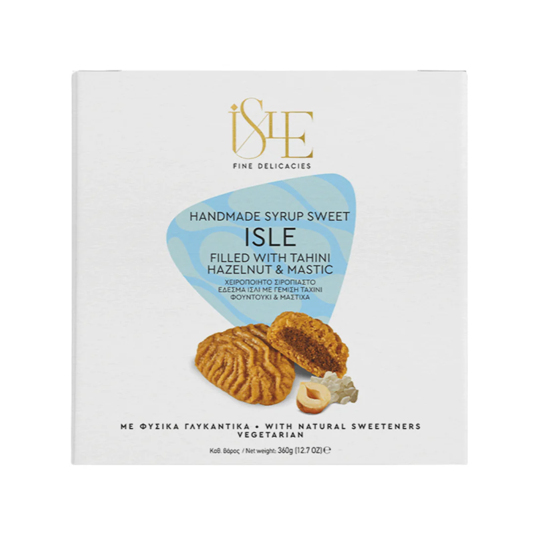Handmade sweet Isli with Tahini, Hazelnut and Mastic - 360g