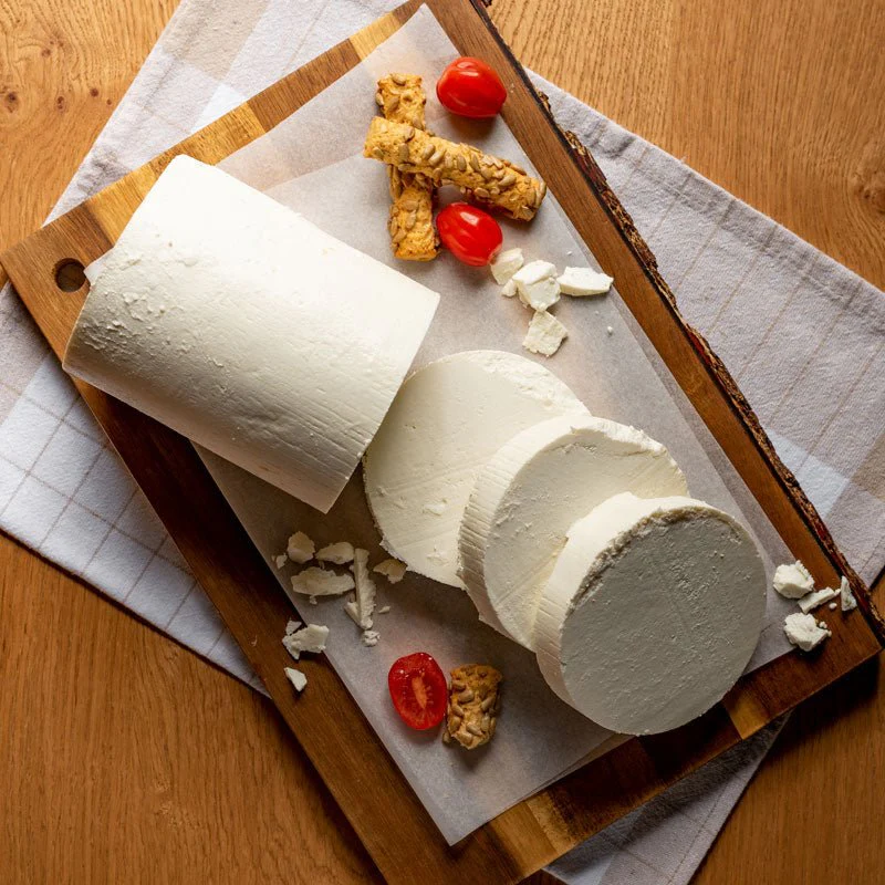 Manouri PDO Greek Cheese – 1.9kg Whole Bar | Creamy Mountain Cheese (Parnassos) - Image 2