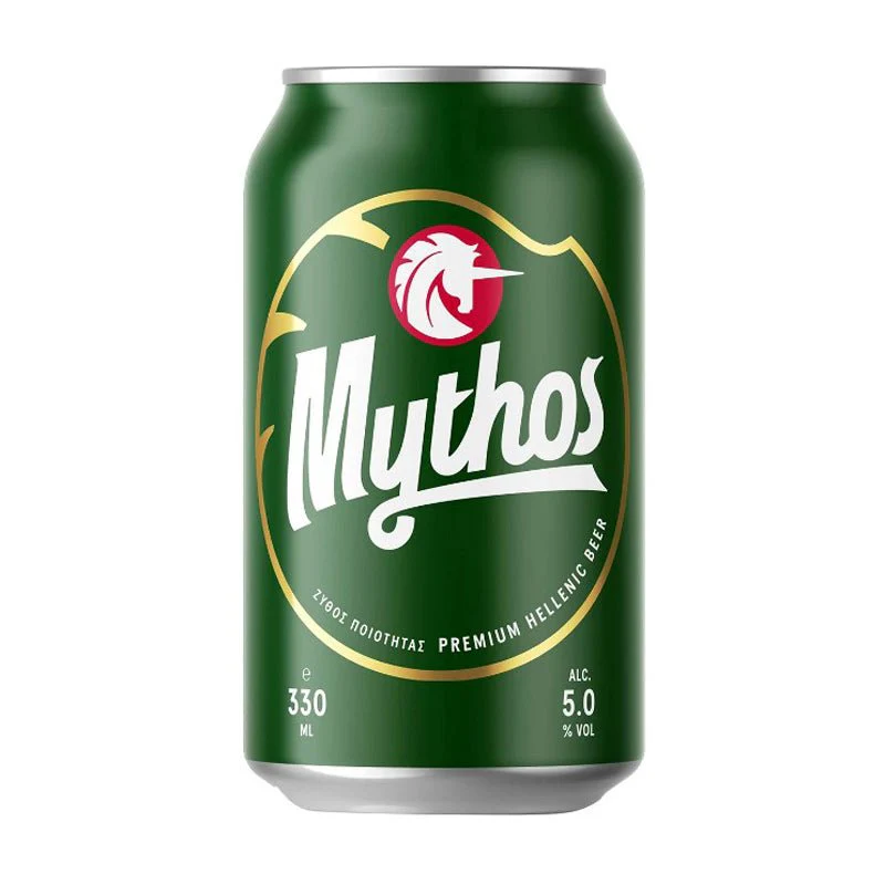 LIMITED EDITION - Greek Mythos beer 12x330ml with an Official glass - Image 4