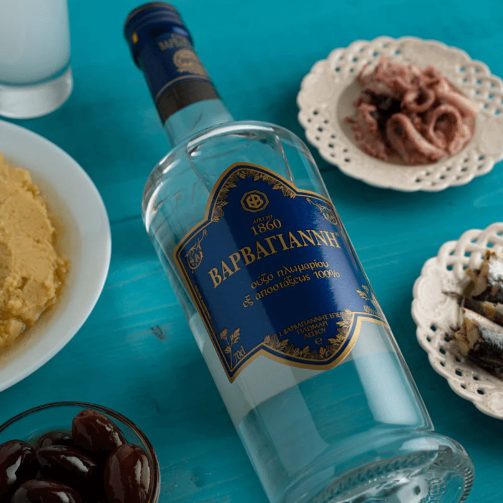 Ouzo Barbayanni Blue - 200ml - Image 4
