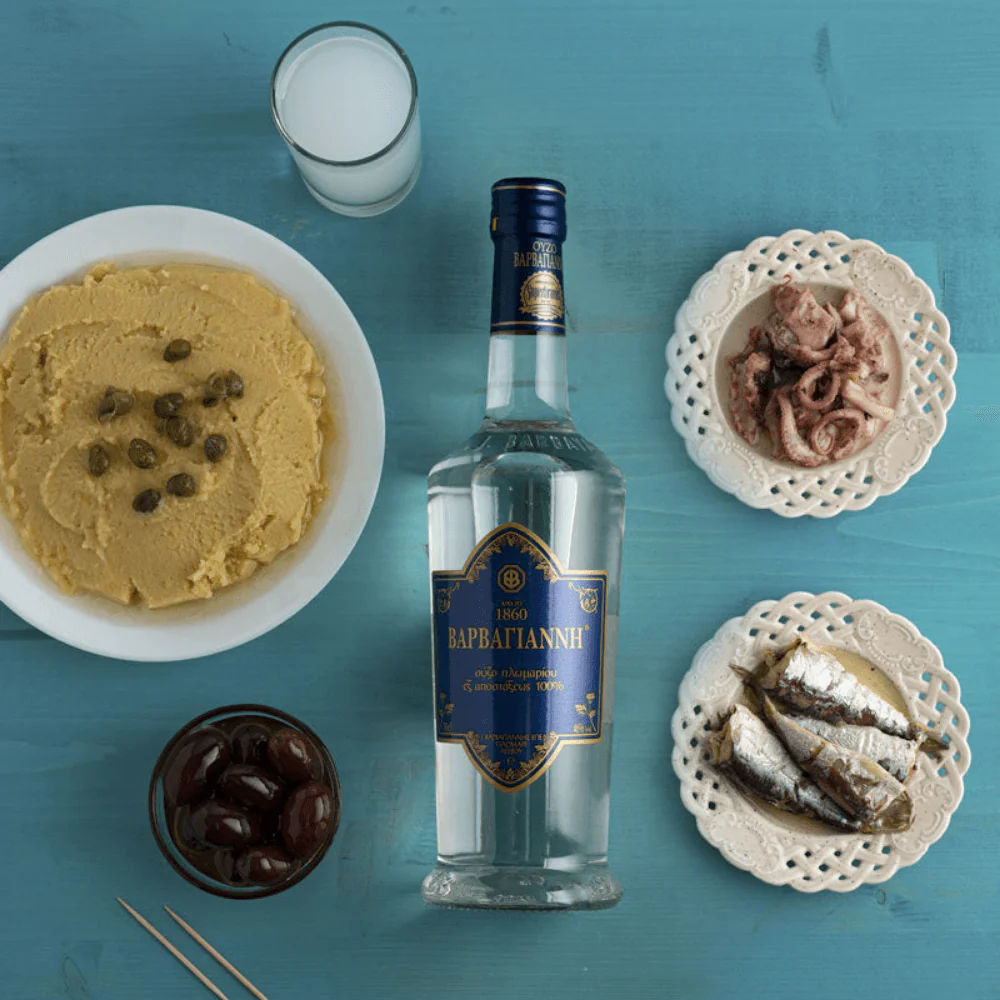 Ouzo Barbayanni Blue - 700ml - Image 3