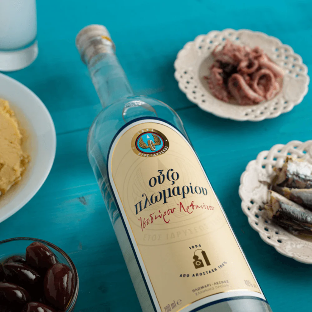 Ouzo Plomari - 700ml - Image 3