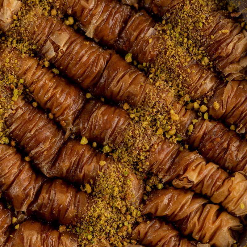 Saragli Rolled Baklava – 30 Pieces Family Tray (800g) - Image 2