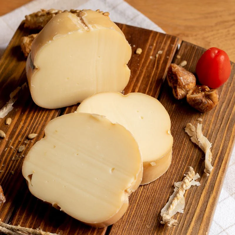 Smoked Metsovo Cheese – Naturally Smoked Greek Hard Cheese (200g) - Image 3