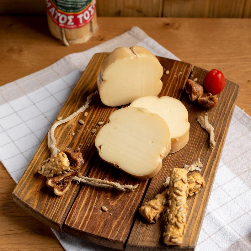 Smoked Metsovo Cheese – Naturally Smoked Greek Hard Cheese (200g) - Image 5